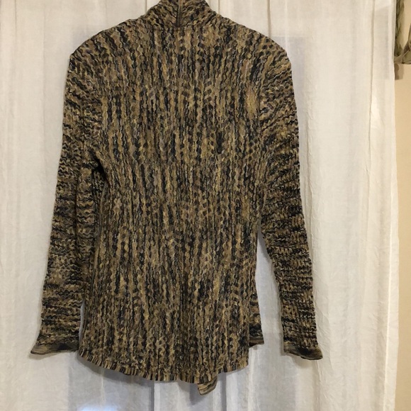 NWOT Nic+Zoe Multicolor Green Sweater - Picture 2 of 4